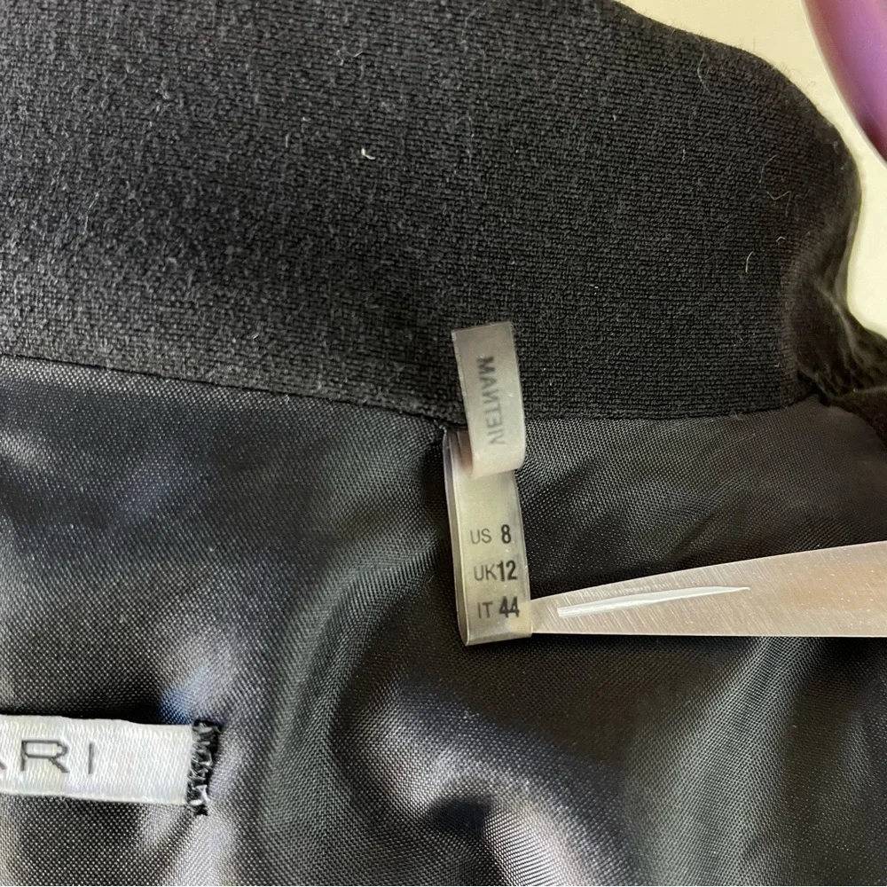 T Tahari Women Blazer Suit Jacket Classic Formal Work Jacket Black Size 8 - Picture 11 of 12